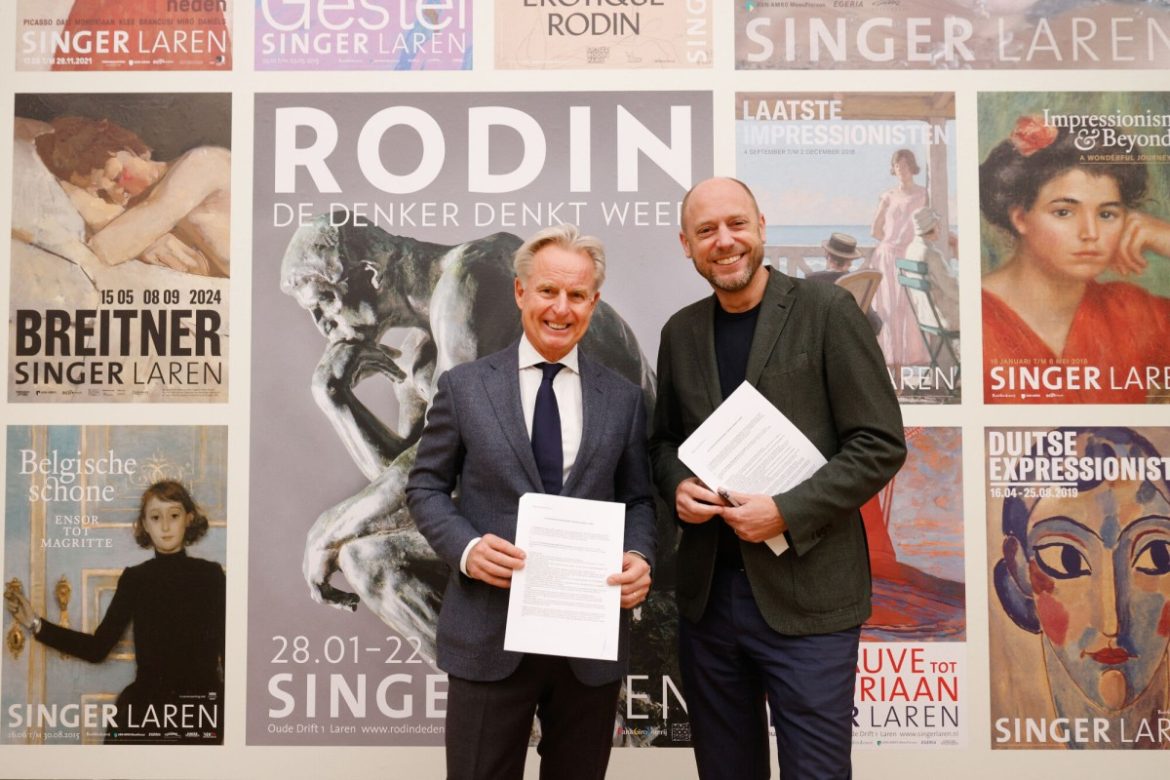 Ondertekening subsidie overeenkomst 2026-2029 met Singer Laren