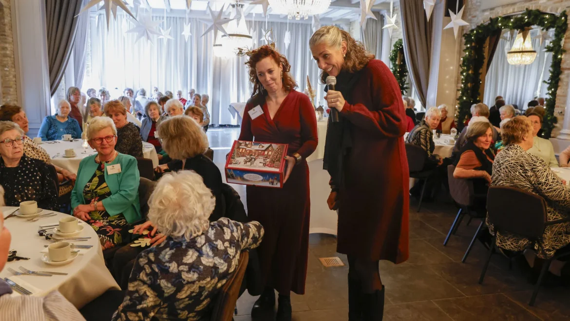 Zonnebloem viert kerst met gasten en vrijwilligers