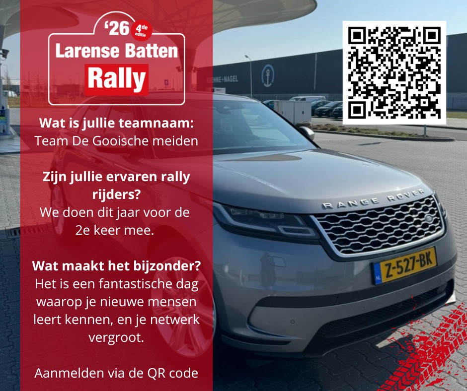 Larense Batten Rally op 23 mei