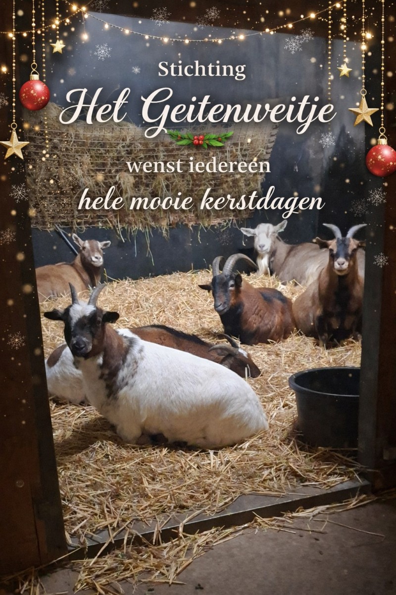 Namens het Geitenweitje…