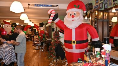 Het lijkt wel Kerst…