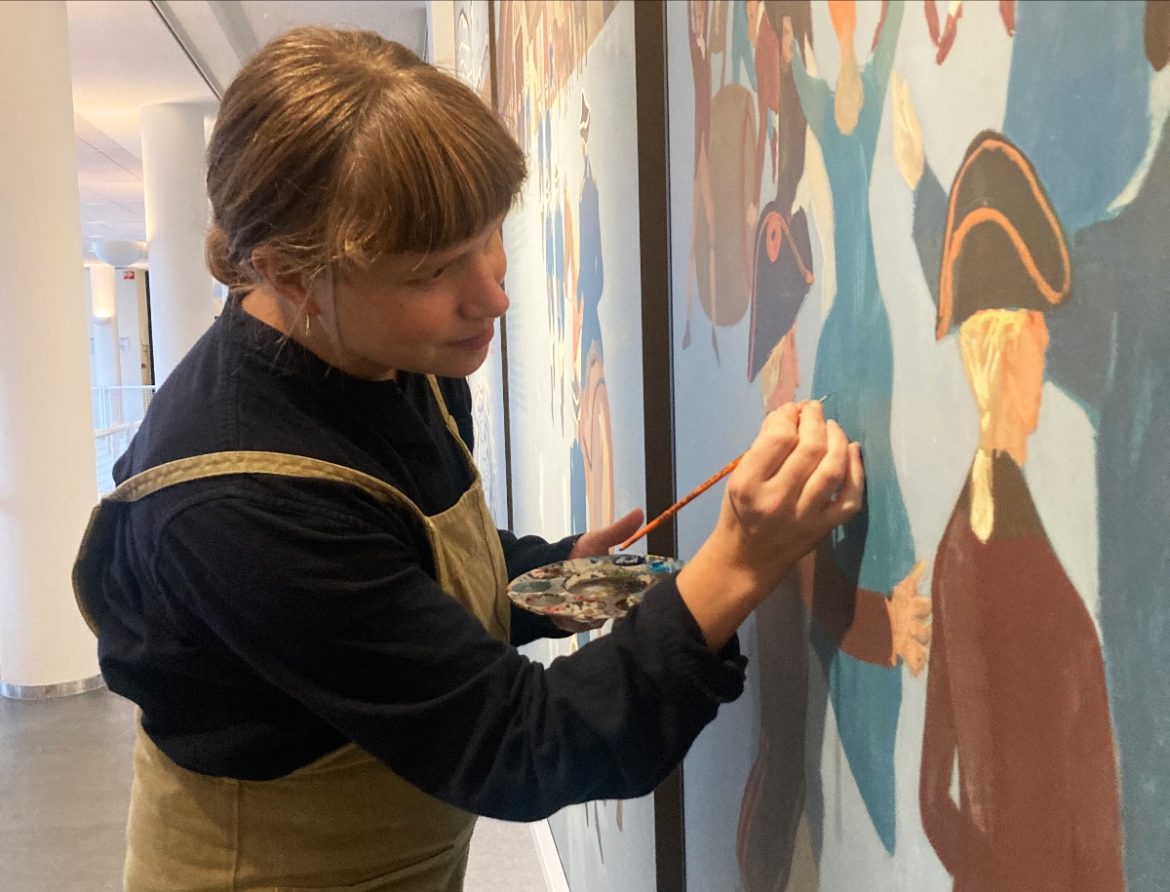 Restauratie panelen Eppo Doeve