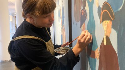 Restauratie panelen Eppo Doeve