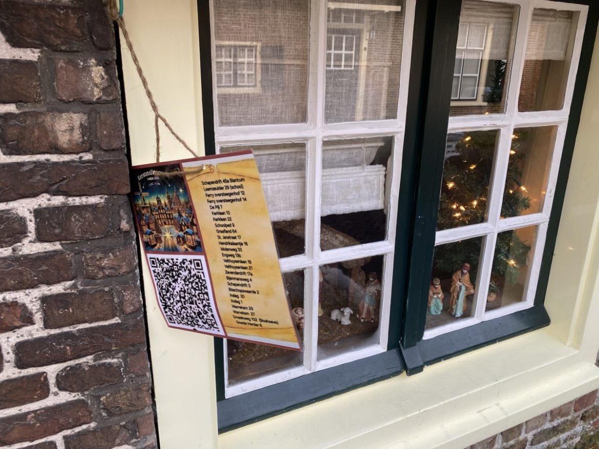 Kerststallen route Laren