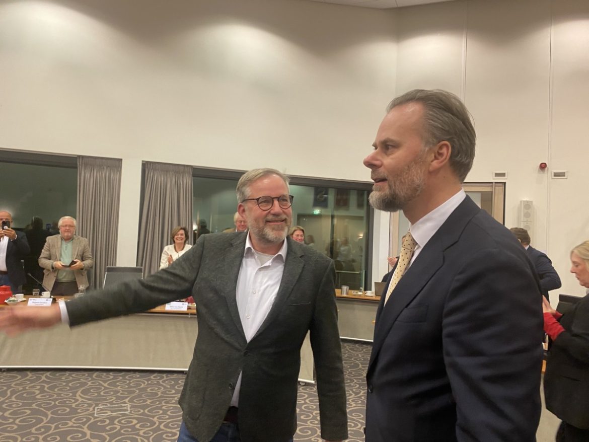 (audio) Karel Loeff, voorzitter vertrouwenscommissie  over nieuwe burgemeester