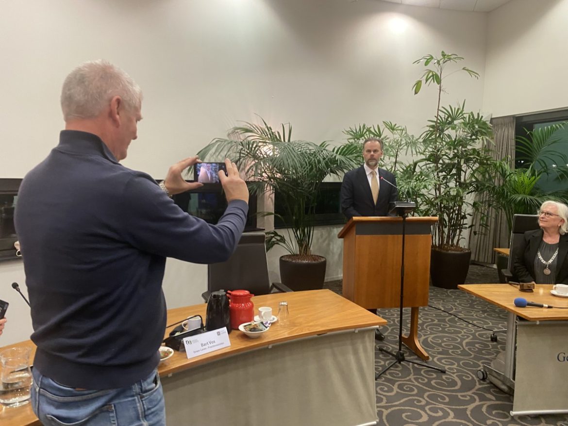 (audio) Interview met nieuwe burgemeester Robert van Rijn