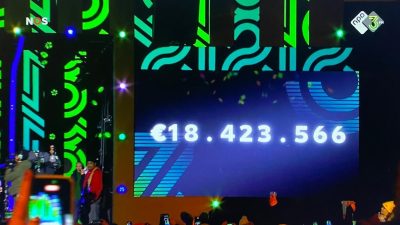 Serious Request haalt ruim 18 miljoen euro op voor Spieren voor Spieren