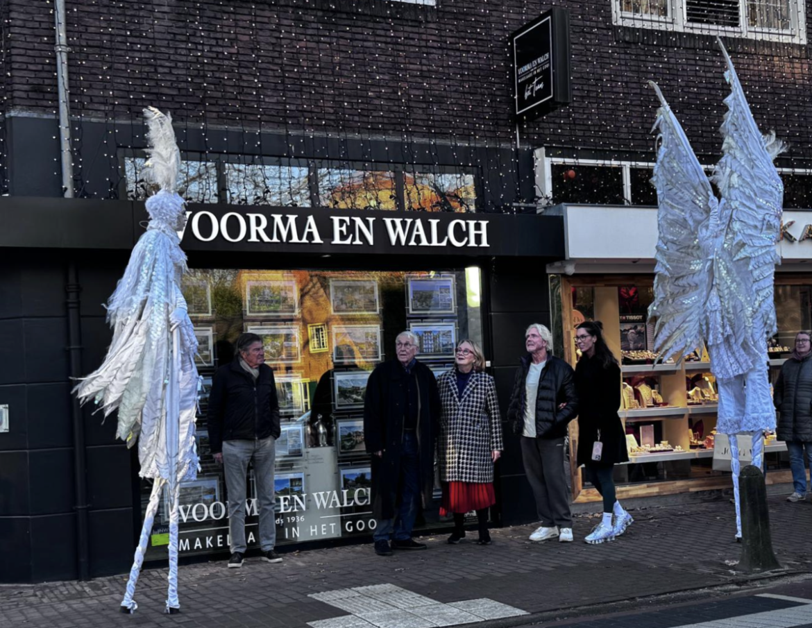 Op hoge poten door Laren