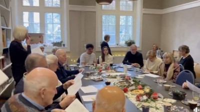 Kerstfeest bij het Taalcafé