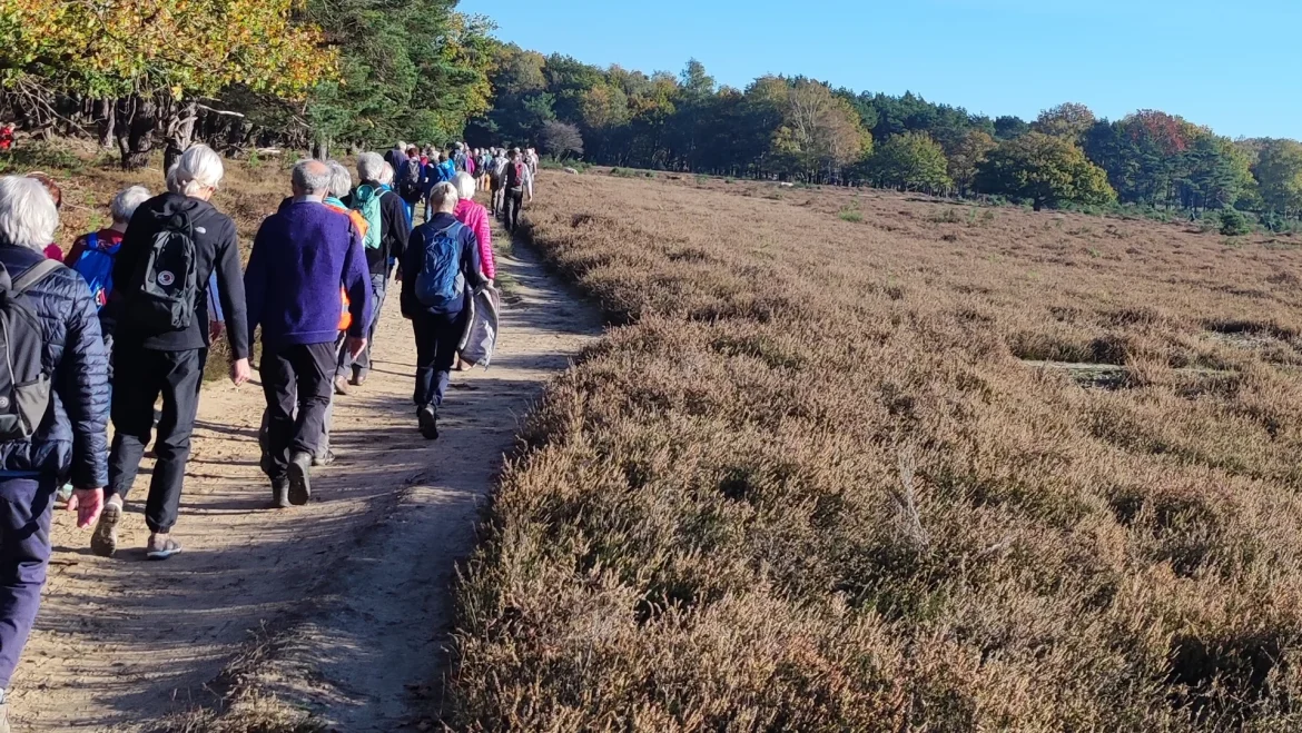 Geen berg te hoog voor wandelclub