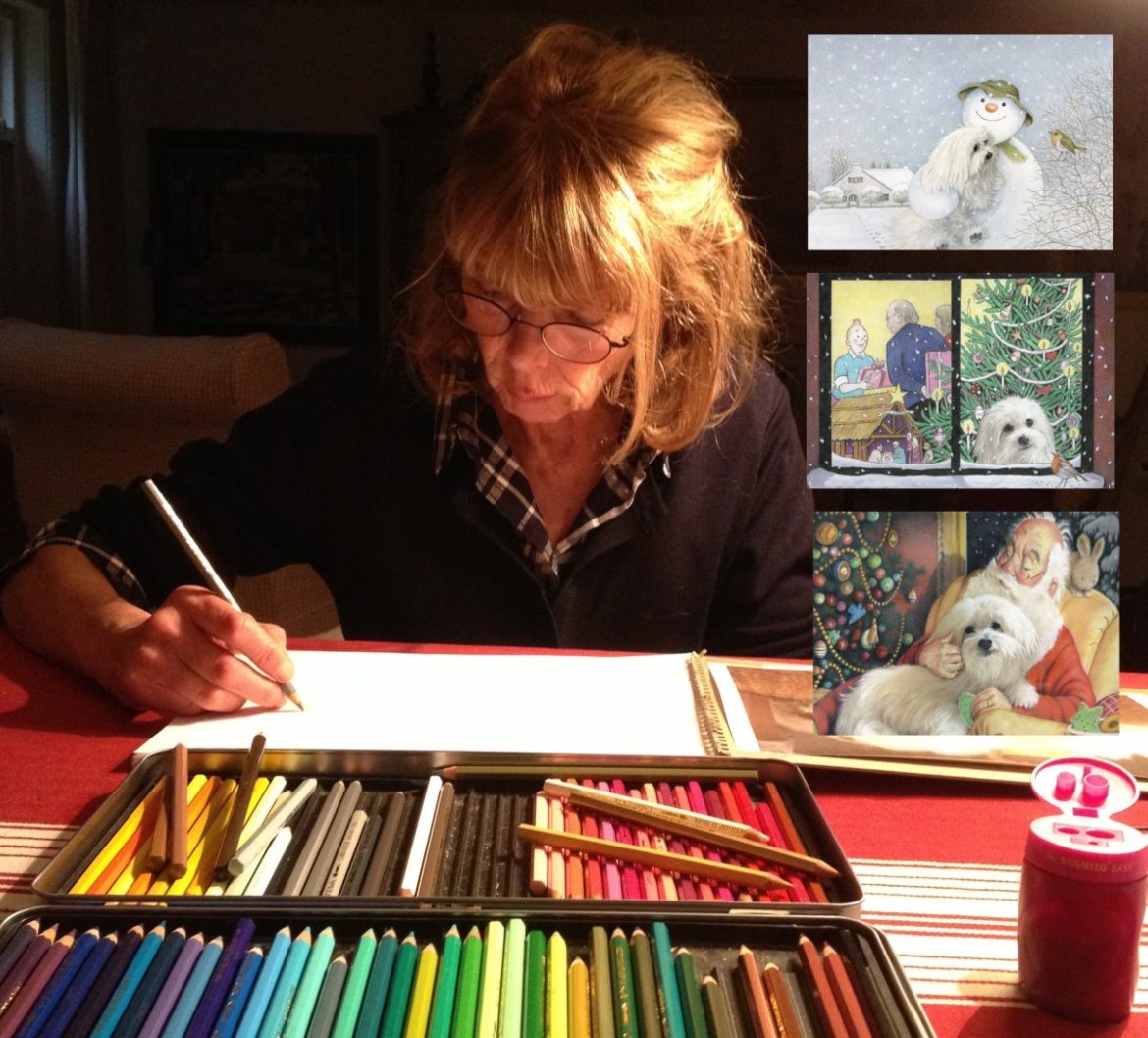 Hoe wordt Annemarie’s Kerstkaart dit jaar?