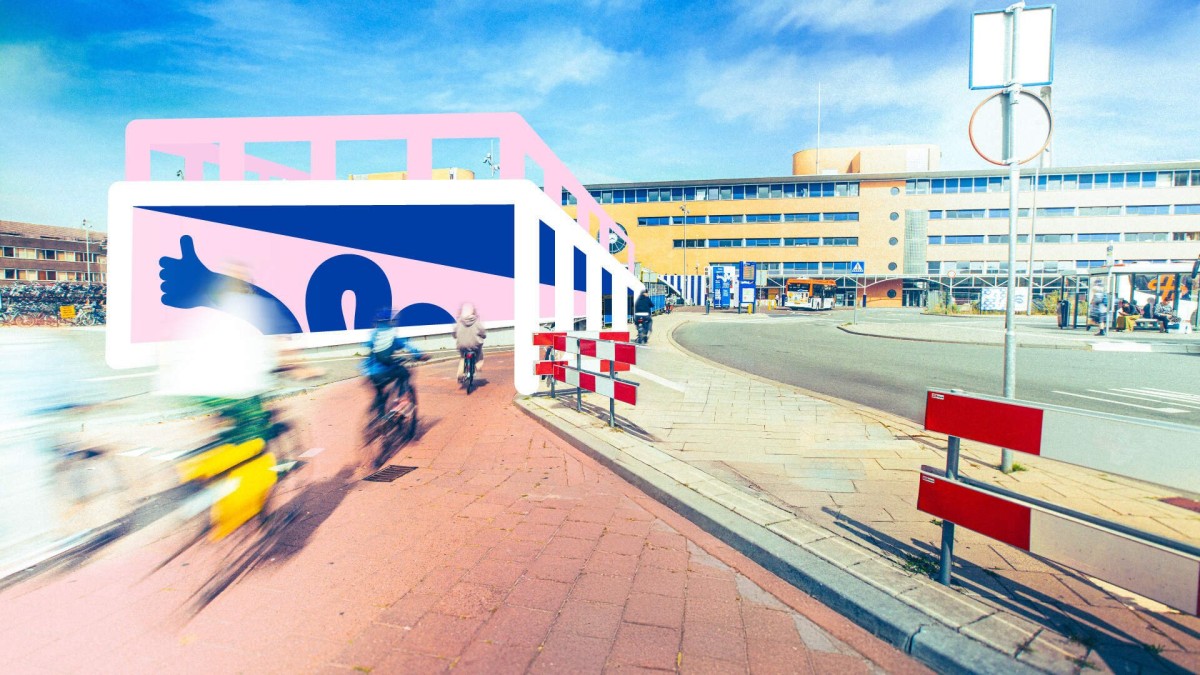 Fietstunnel onder station Hilversum gaat vijf weken dicht. Omrijden via Kleine Spoorbomen en Beatrix