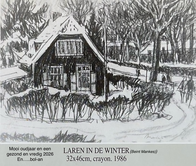 Laren in de winter… door Beint Mankes
