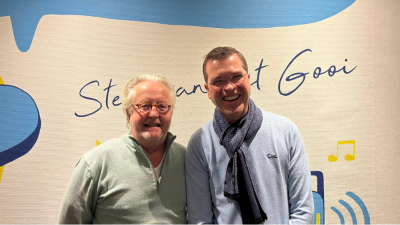 (audio) Thijmen Jacobse en Coen Schimmel willen muziekonderwijs op Larense scholen stimuleren