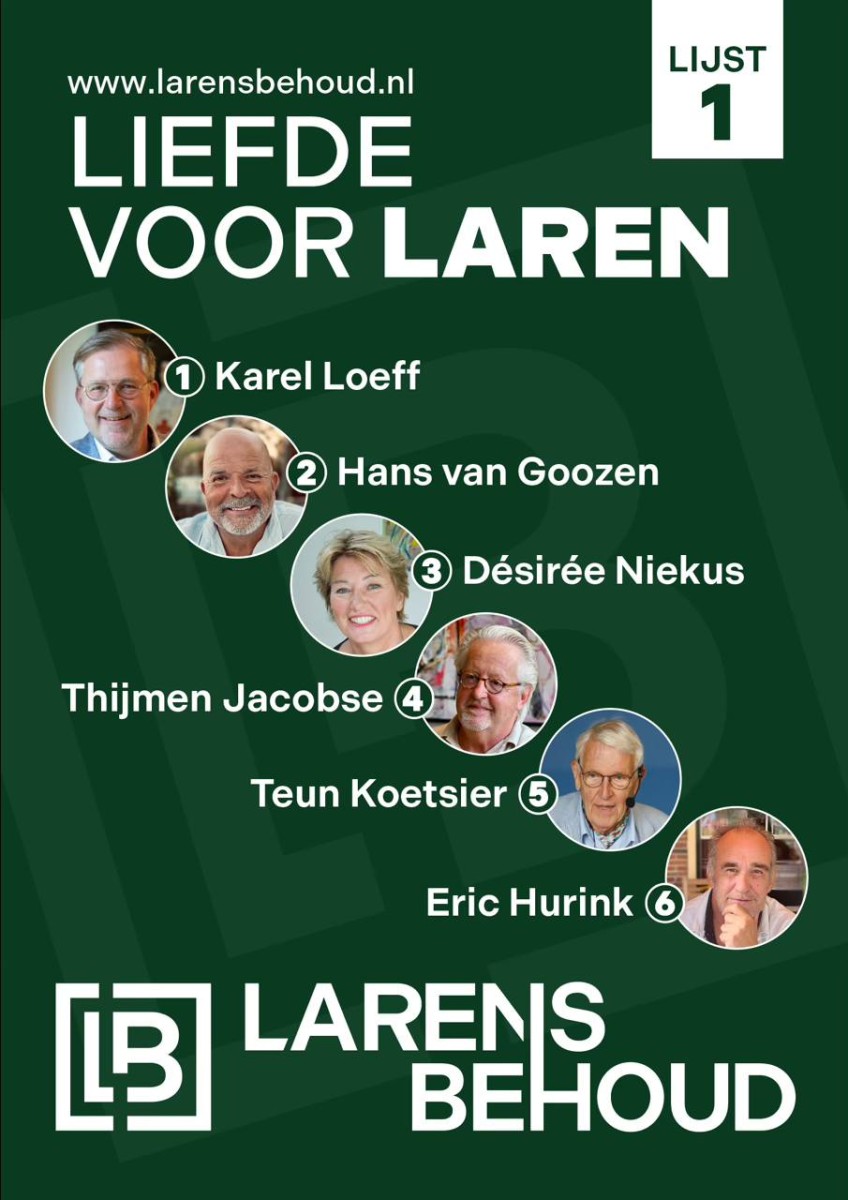 Gemeenteraadsverkiezingen(3): Larens Behoud