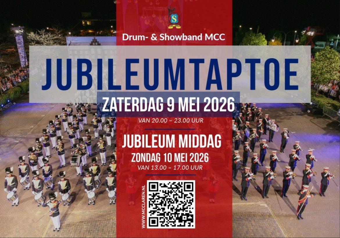 Nog 100 dagen! Feest in de tent.Taptoepresentator: Erik de Zwart