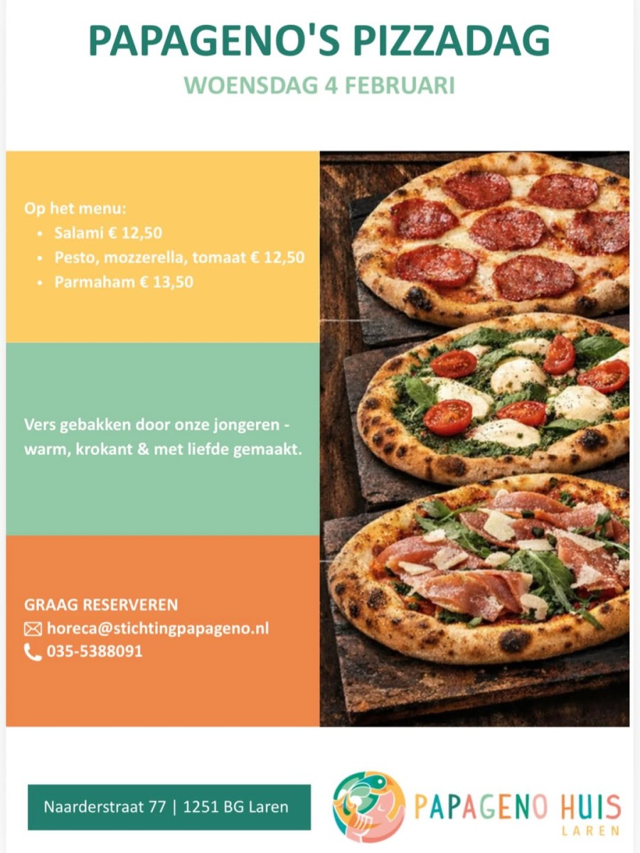 Papageno’s Pizzadag