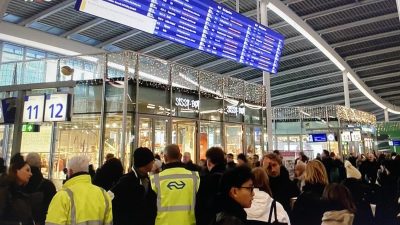 Geen NS treinverkeer tot zeker 10 uur