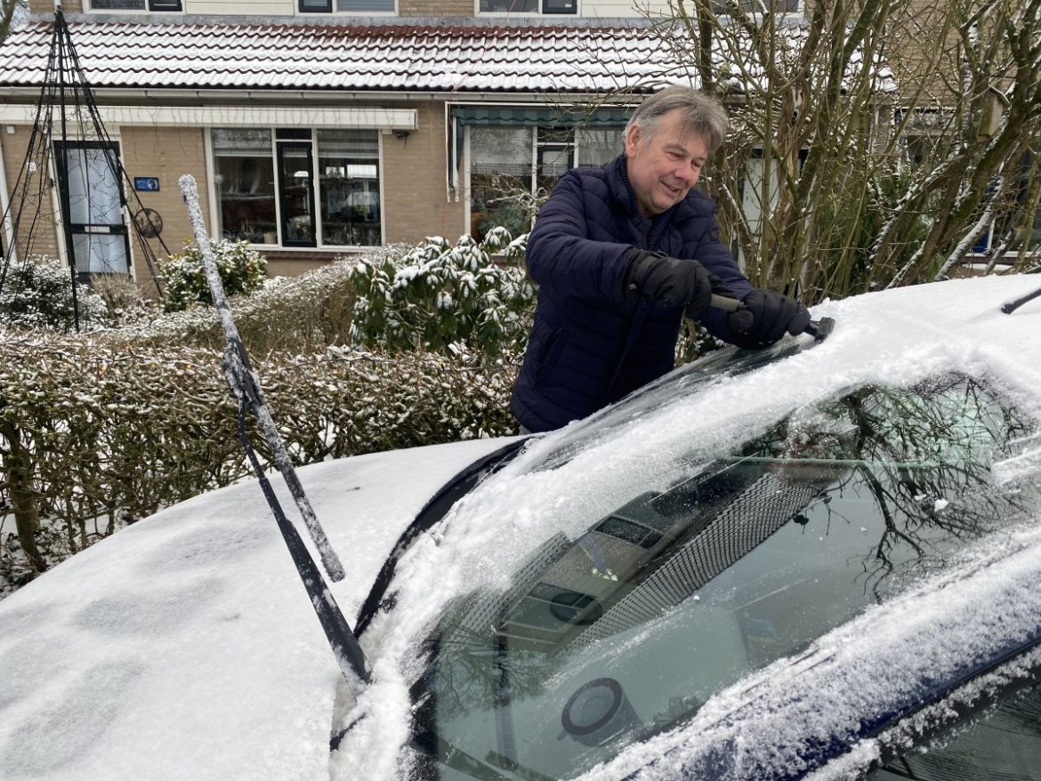 Verraderlijk glad: gevoelstemperatuur -10 tot -16 graden