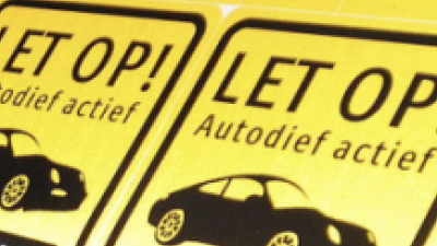 Vorig jaar bijna 13% minder auto-inbraken in Noord-Holland