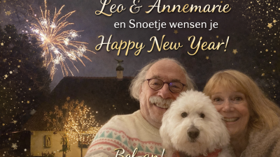Nieuwjaarswens (3) Voor alle Bol-an friends…Happy ,happy New Year!