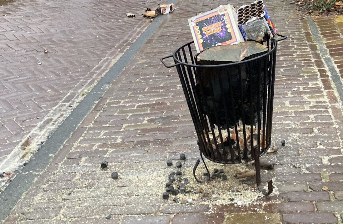 Relatief rustige jaarwisseling in Laren