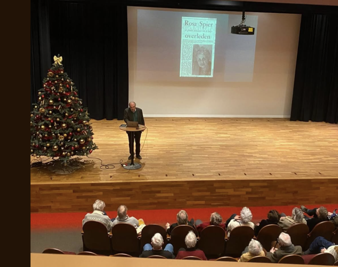 Boeiende lezing over Rosa Spier