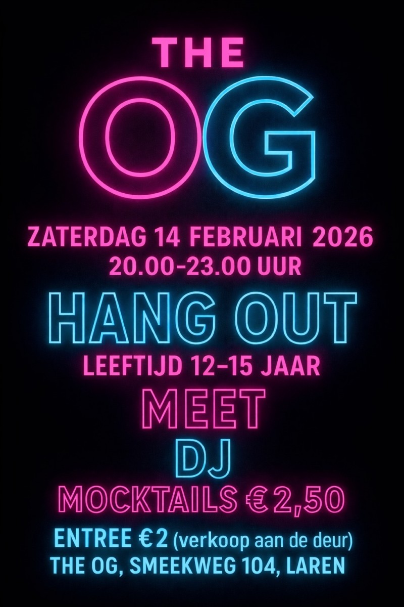 Nieuw : Frisfeest bij Ons Genoegen (12-15 jr.)