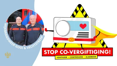Stop CO vergiftiging