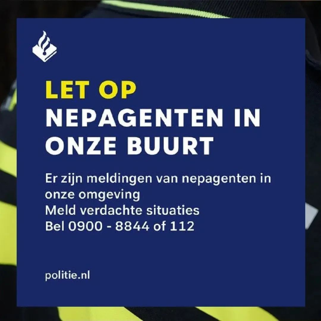 Bericht van de wijkagent