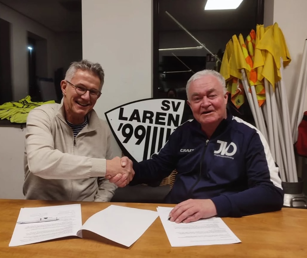 SV Laren ’99 verlengt samenwerking ‘Jeugdvoetbalopleidingen’