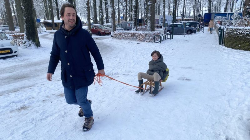 Koning winter komt eraan; wel 5 cm sneeuw