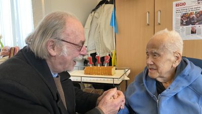 (video) Bol-an feliciteert Larens oudste inwoner, de 112-jarige mijnheer Huang, oudste van de Benelux en op drie na van de hele wereld!
