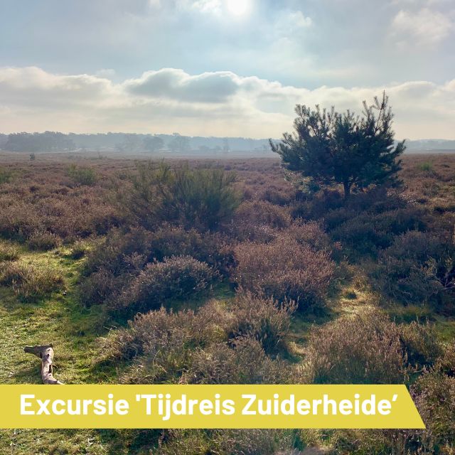 Ga vrijdagmiddag 20 maart om 13:30 uur mee op een reis door de tijd en ervaar de Zuiderheide ‘door een heel andere bril’!