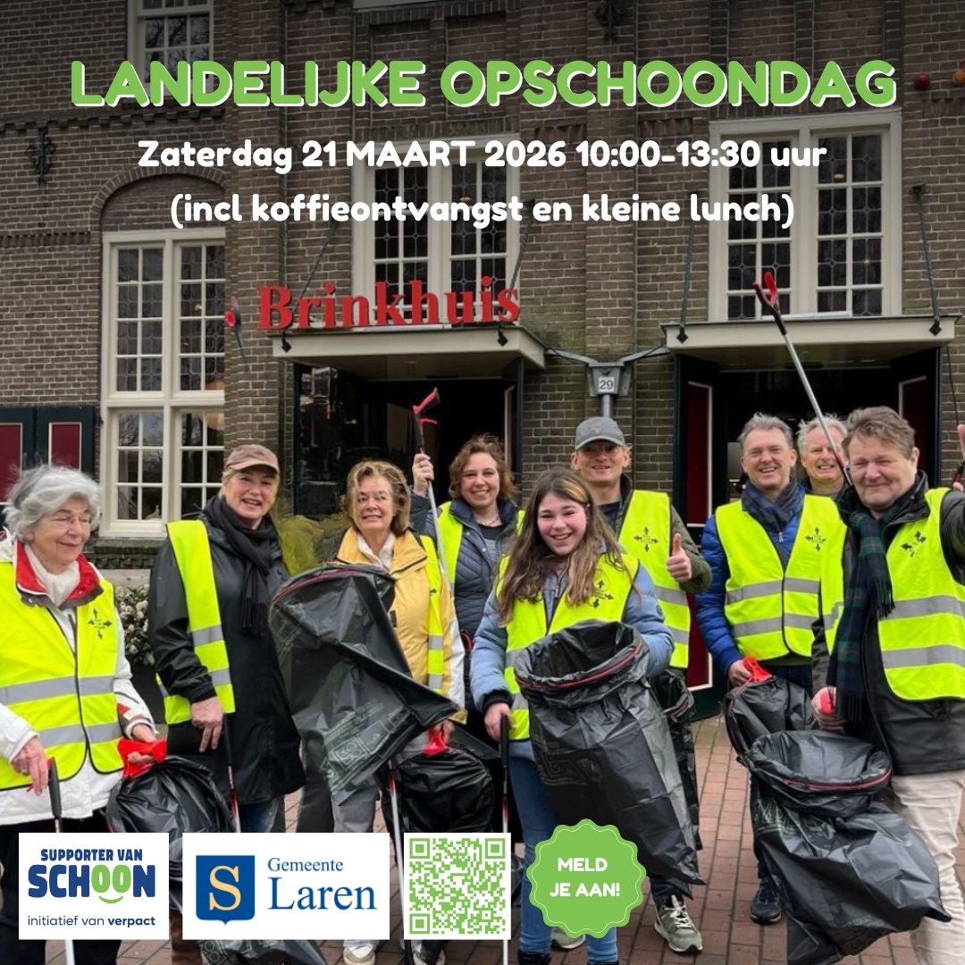 21 maart Landelijke Opschoondag Doe je mee?