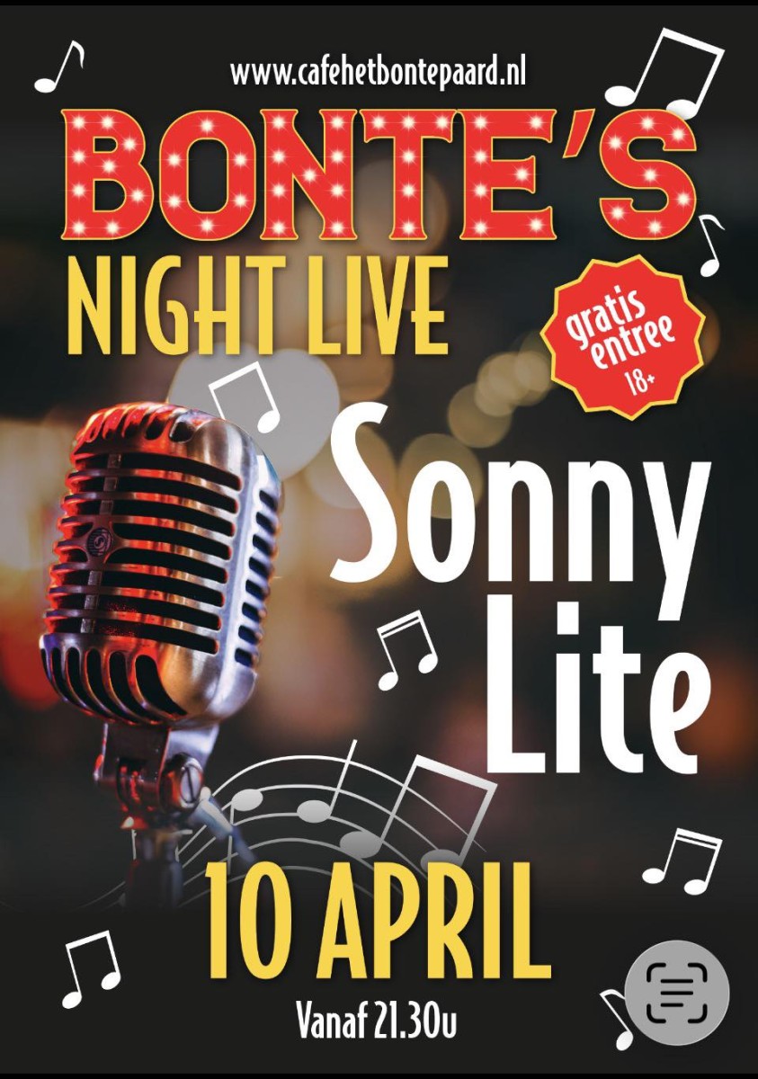 Save the date! Sonny Lite in Larens oudste kroeg