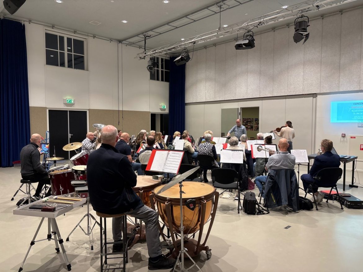 De laatste repetitie voor komende zondag