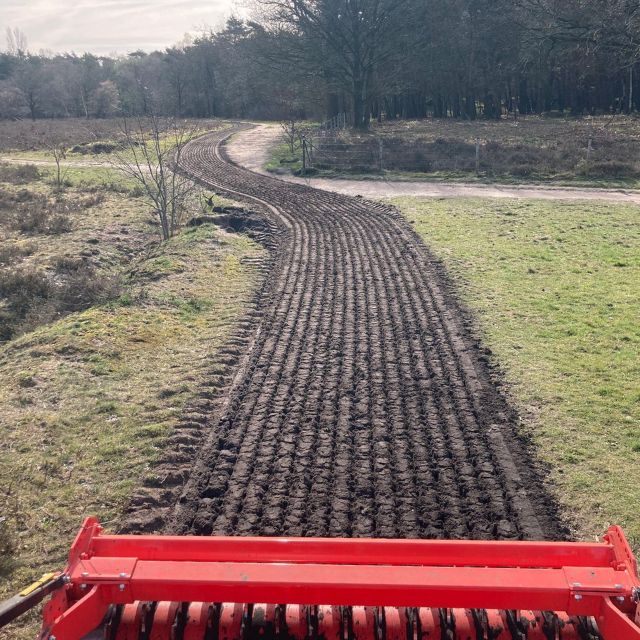 Onderhoudsbeurt ruiterpaden
