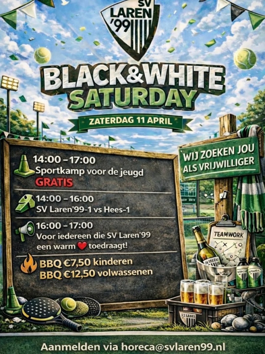 Je komt toch ook 11 april?