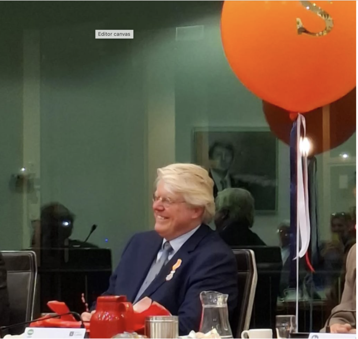 Koninklijke Onderscheiding voor Erwin van den Berg