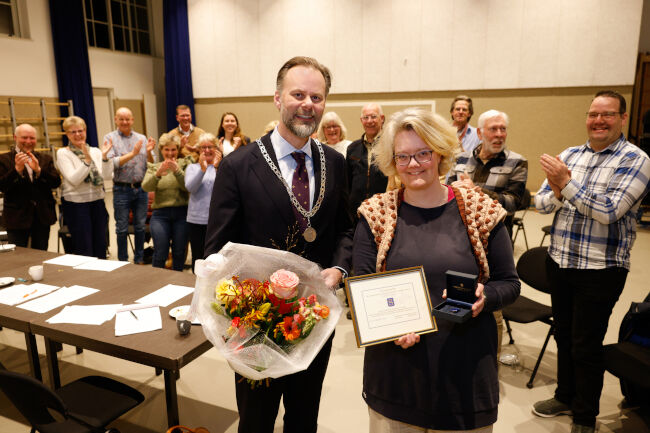 Coeswaerdeprijs voor Linda Kleijer! Gefeliciteerd!