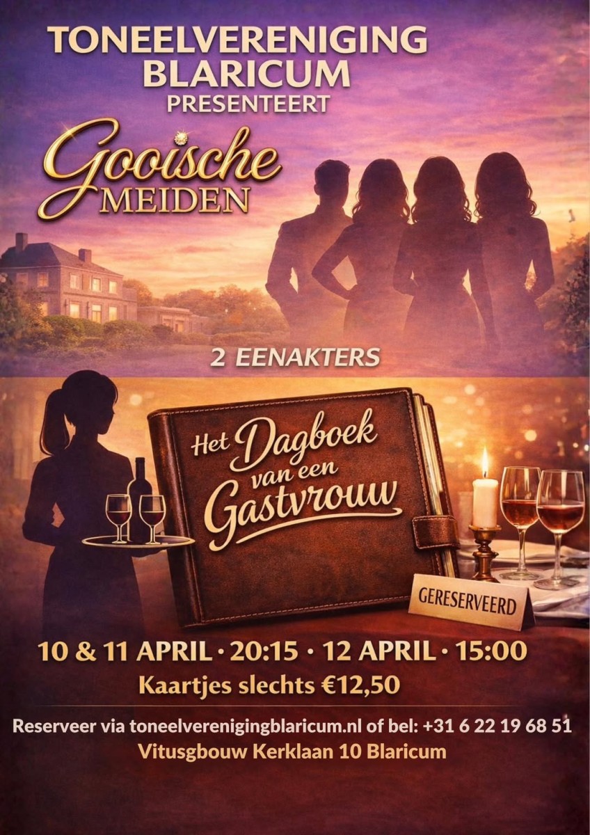 Toneelvereniging Blaricum speelt…