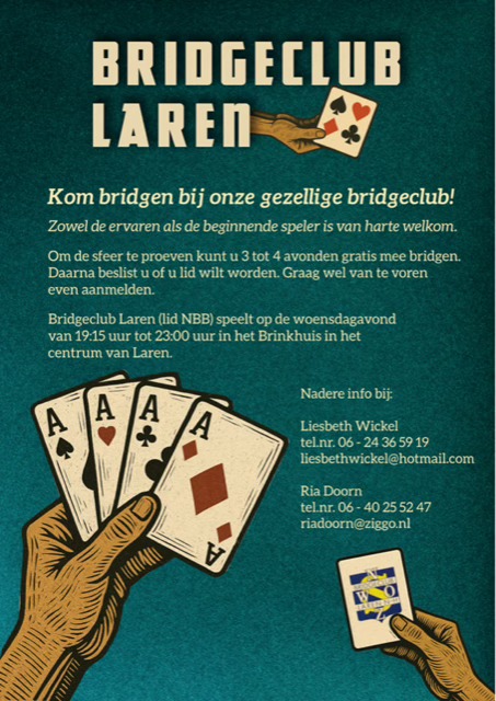 Kom bridgen…