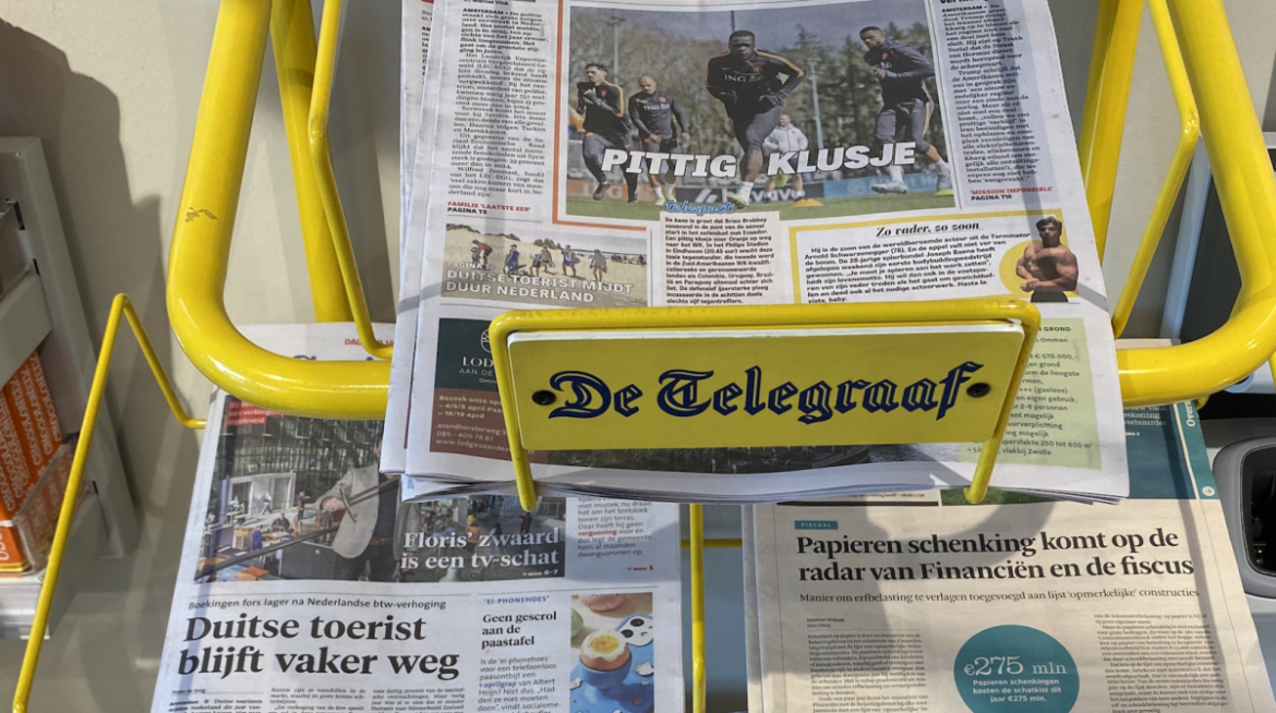 Dinsdag: 1770 x bekeken +Top 10 meest gelezen berichten