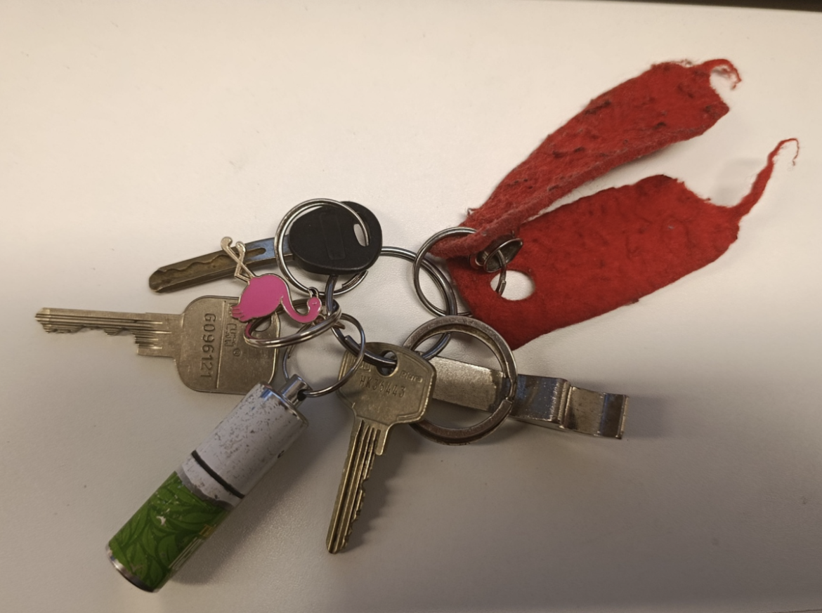 Sleutels gevonden vanochtend