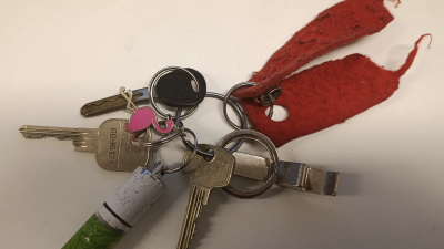 Sleutels gevonden vanochtend