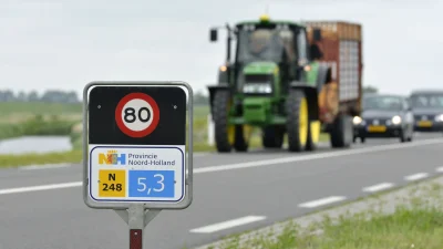 Meer provinciale wegen open voor landbouwverkeer