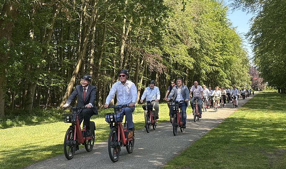 Start deelfietsenplan Gooi en Vechtstreek en regio Amersfoort