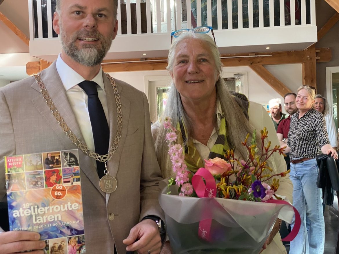 (fotorepo)Burgemeester Robert van Rijn opent 19e Atelierroute Laren