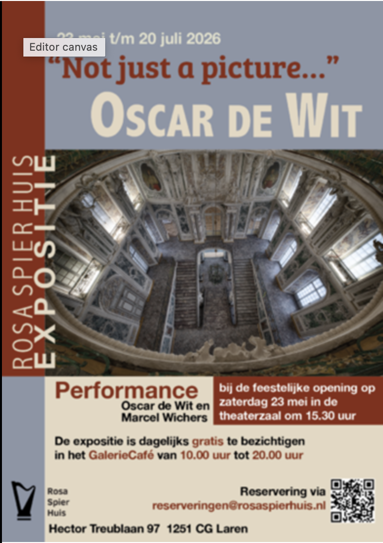 ‘Not just a picture’, foto-expositie in Rosa Spier Huis
